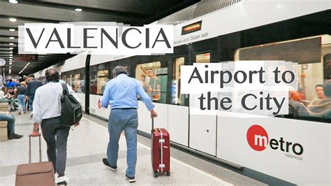 valencia airport to city centre